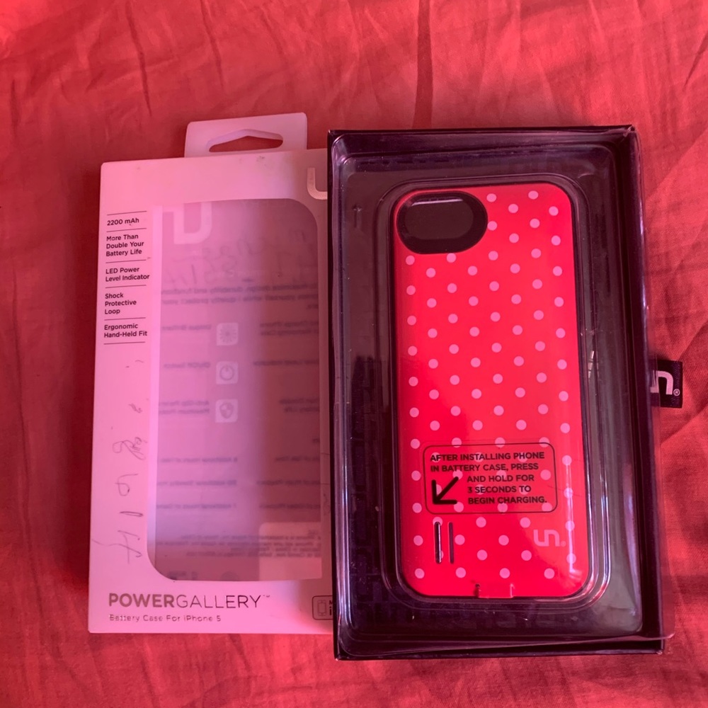iPhone 5 power case NWT